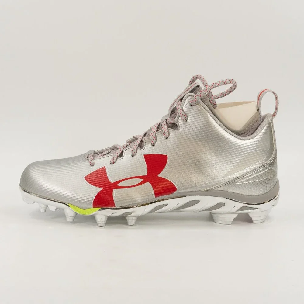 Under Armour Team Spine Fierce MC 'Metallic Silver' 1287494-099 Football size 14